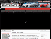 Tablet Screenshot of eastcoastsupercharging.com